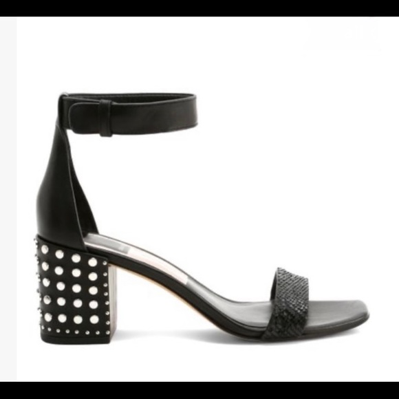 Dolce Vita Women's Dorah Black Heeled Sandal - Picture 2 of 14